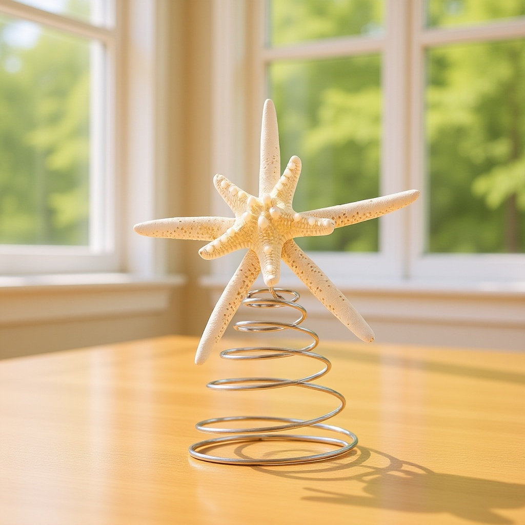 Beach-Themed Christmas Tree To – обзор и цена Star Tree Topper