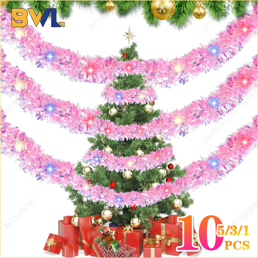 1-10PCS Pink Tinsel Garland Sh – обзор и цена Tinsel Garland Decoration