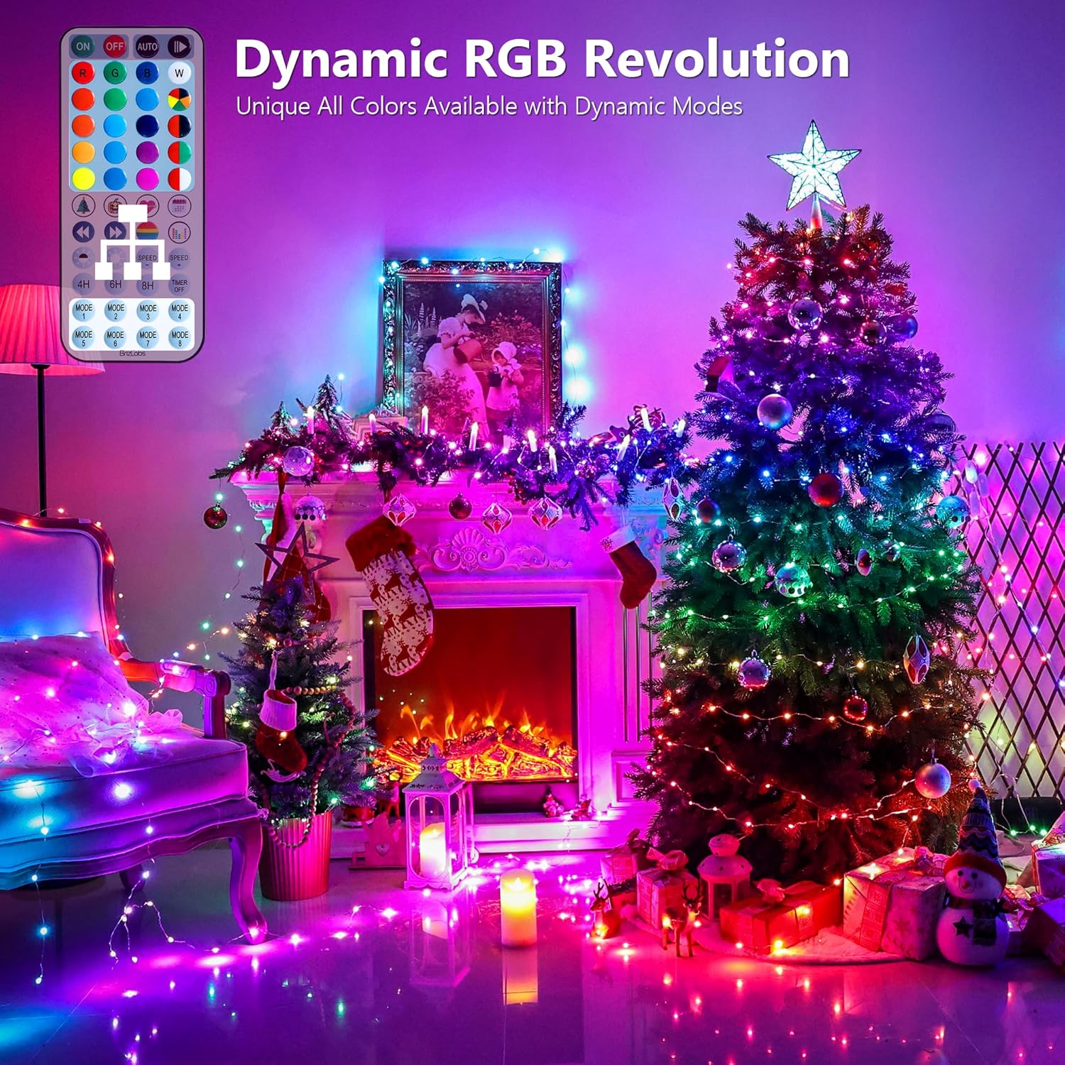 33ft 100 LED Red White Blue Fa – обзор и цена Led Fairy String Lights