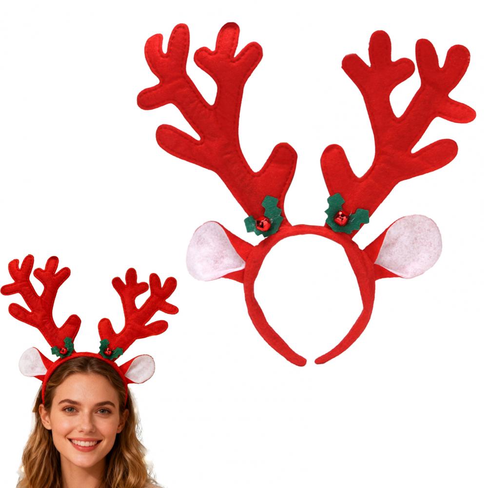 Santa Headband Festive Reindee – обзор и цена Reindeer Antlers Headband