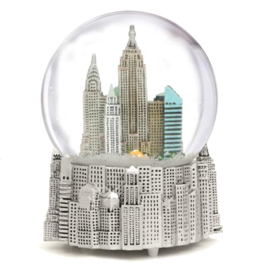Silver Musical New York City S – обзор и цена Snow Globe Musical