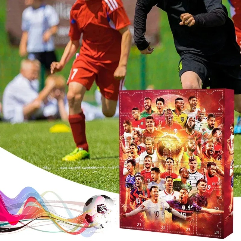 2026HOT Soccer Star Countdown  – обзор и цена Advent Calendar Gift
