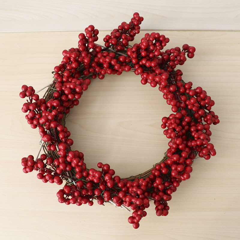 Artificial Berry Branch Decora – обзор и цена Christmas Wreath Fake