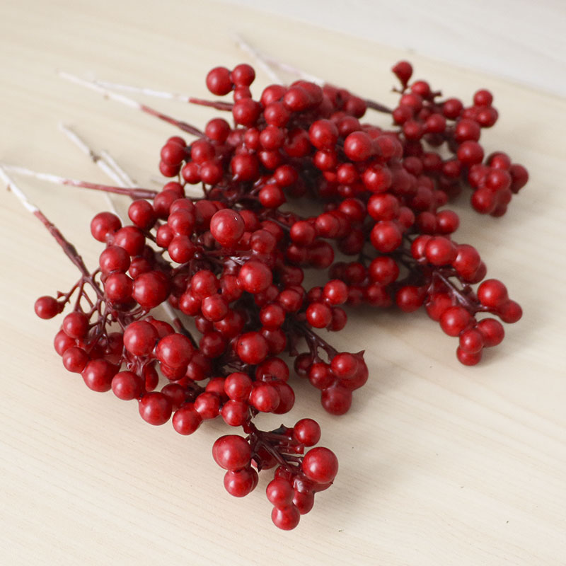 Artificial Berry Branch Decora – обзор и цена Christmas Wreath Fake