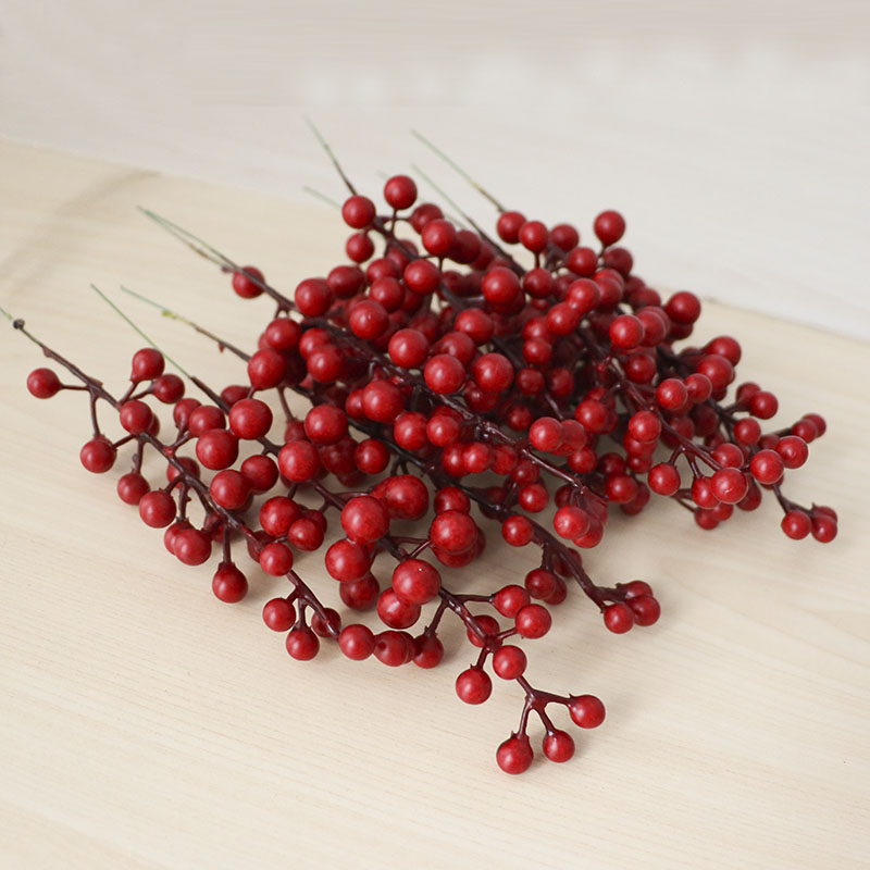Artificial Berry Branch Decora – обзор и цена Christmas Wreath Fake