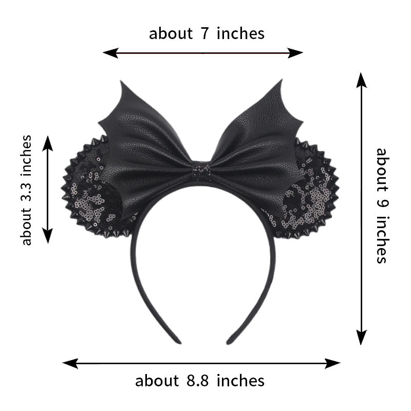 NEW Halloween Mouse Ears Headb – обзор и цена Ribbon Bow Gift