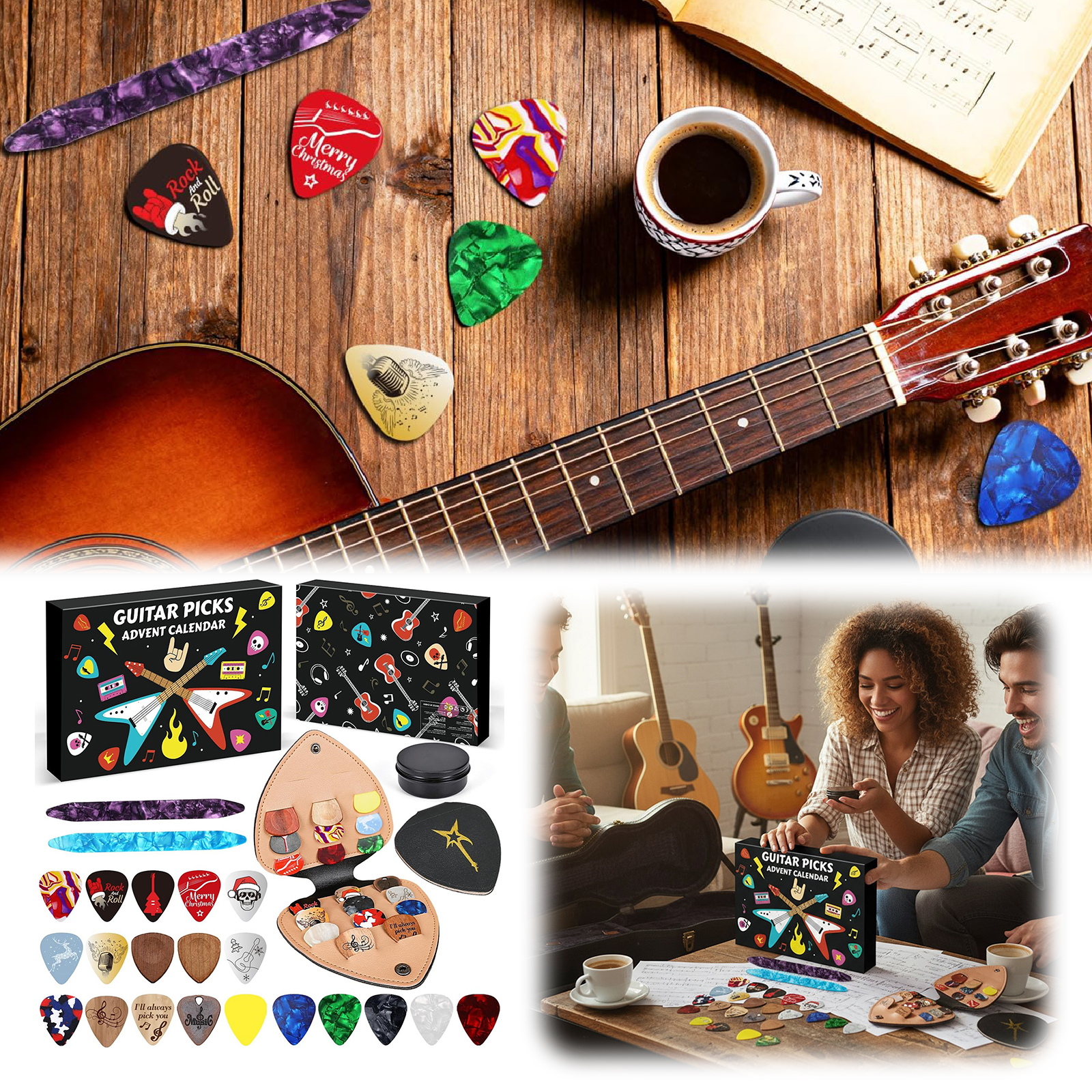 Guitar Picks Advent Calendar 2 – обзор и цена Advent Calendar Gift
