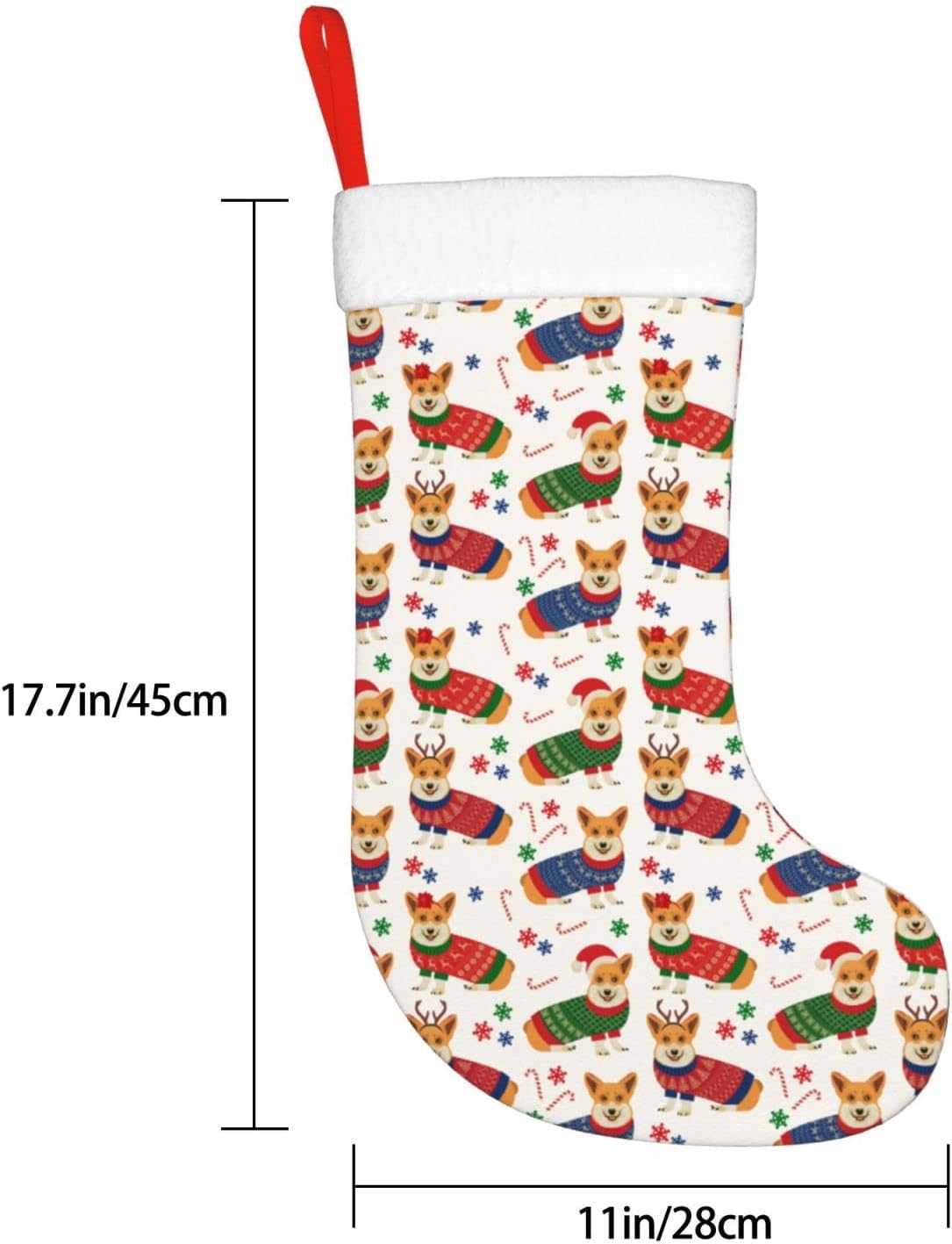 Christmas Corgi Dog Christmas  – обзор и цена Christmas Stocking Hanging