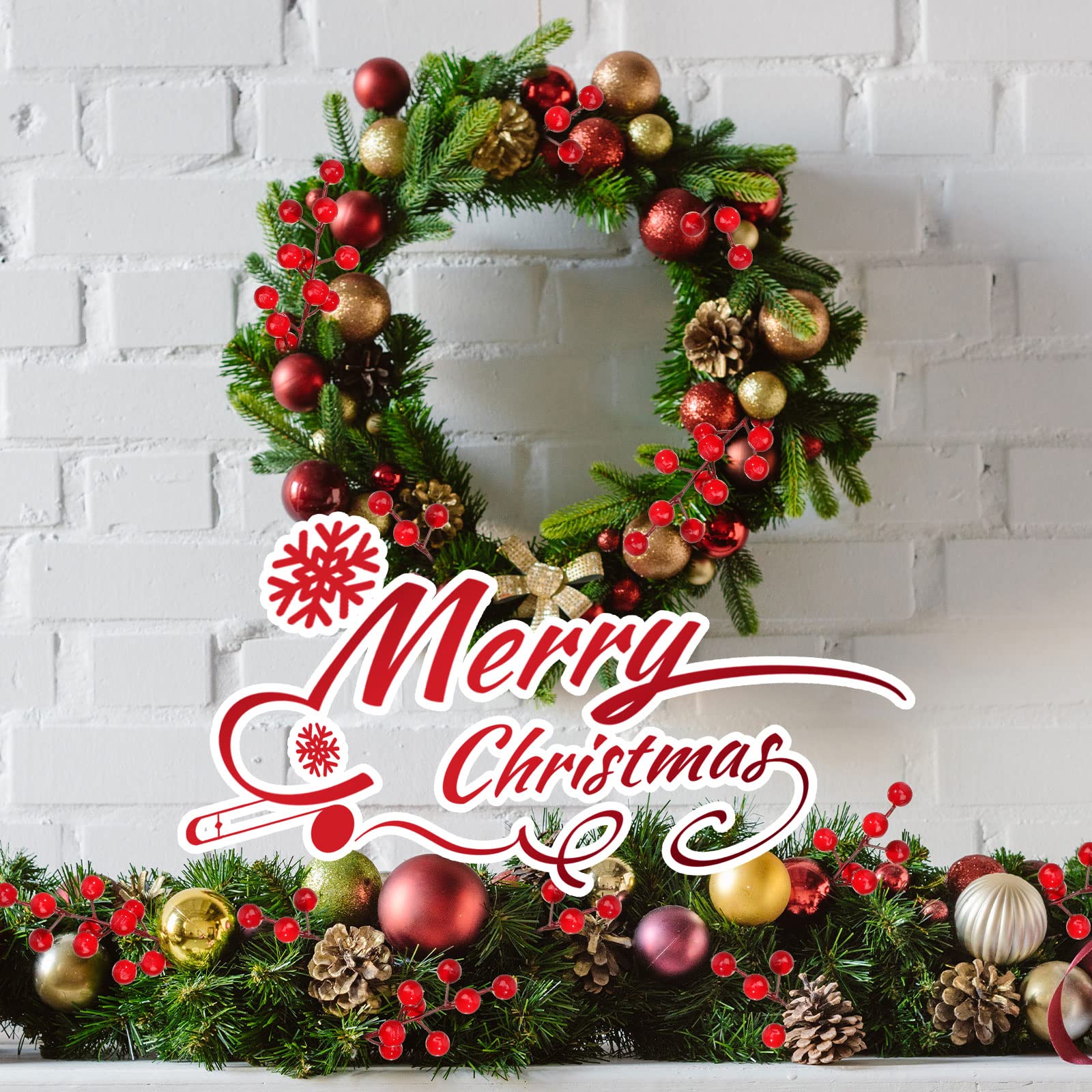 Artificial Pine Branches Fake  – обзор и цена Christmas Wreath Fake