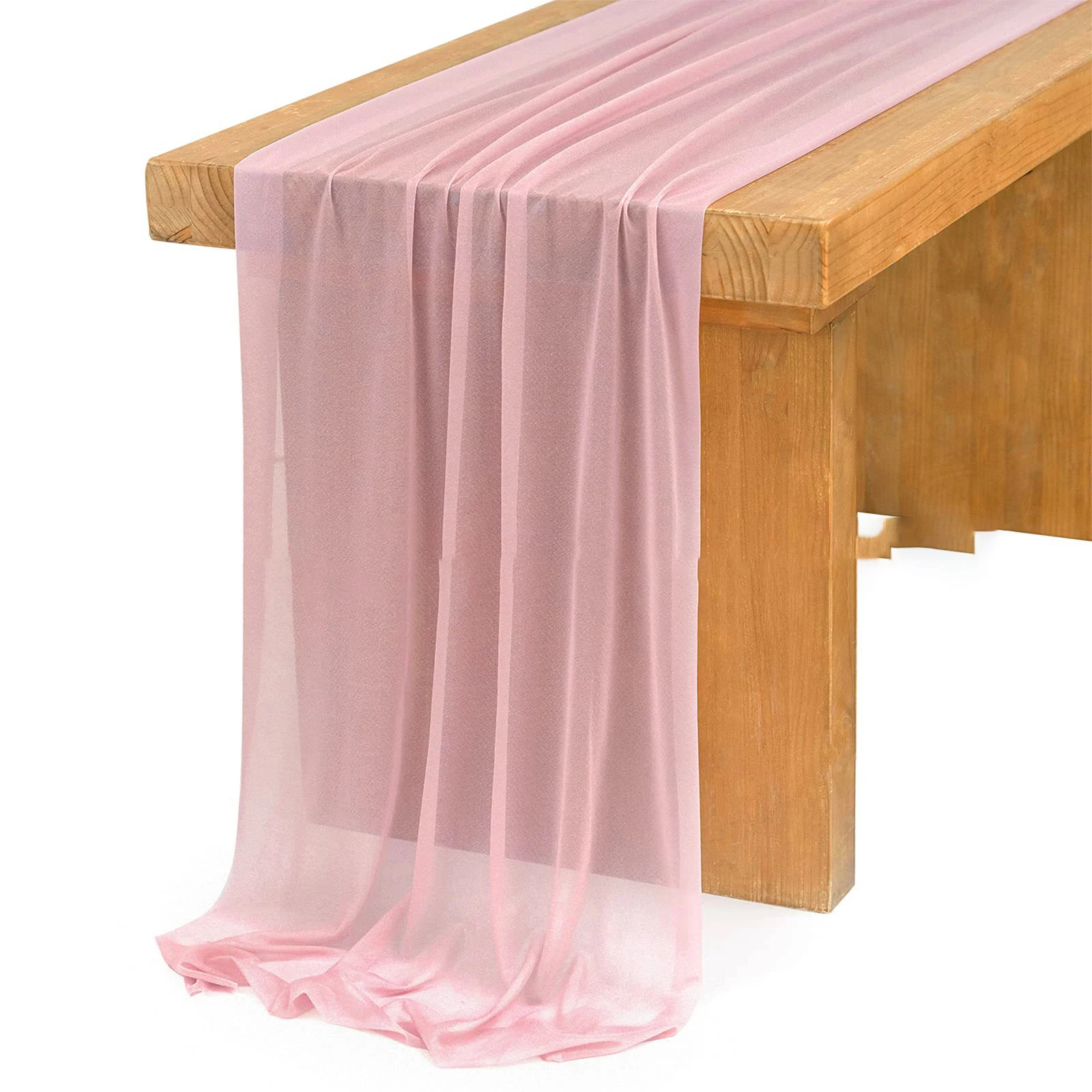 Chiffon White Table Runner Tab – обзор и цена Christmas Table Runner