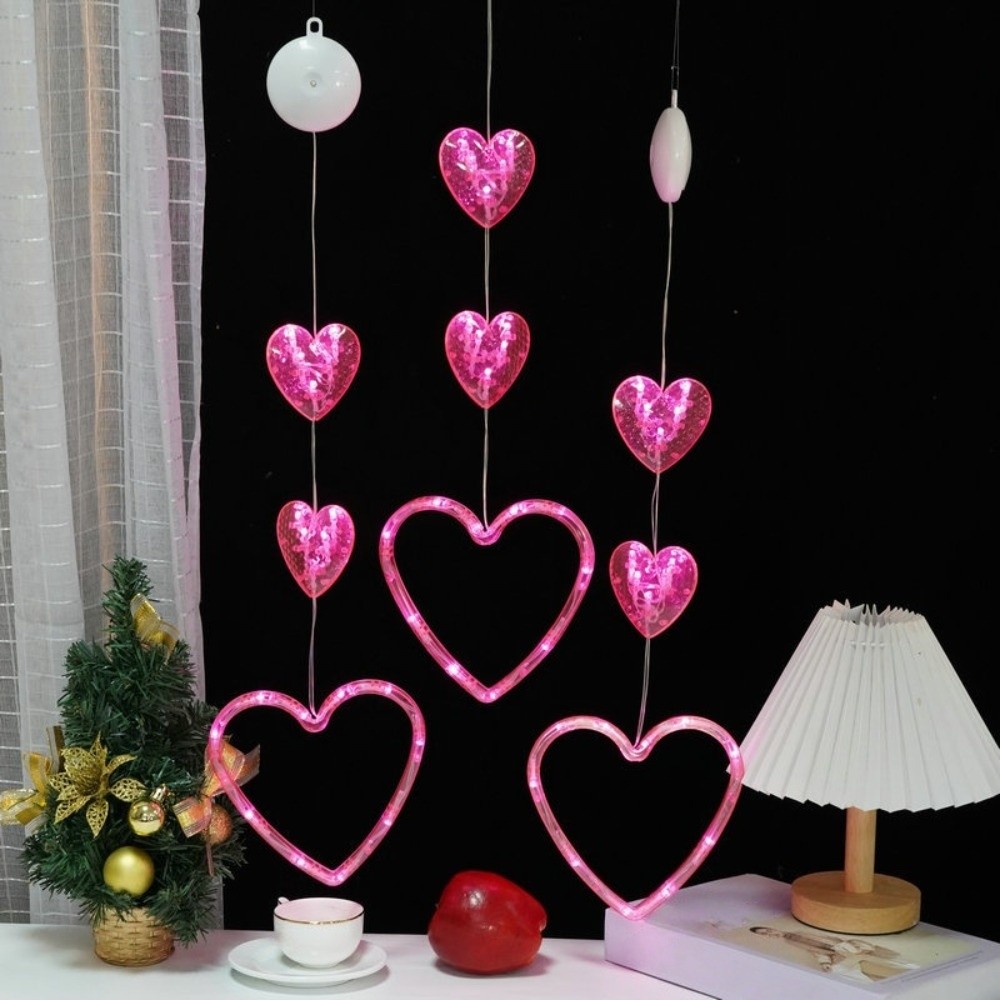 Creative Heart Curtain Fairy L – обзор и цена Led Fairy String Lights
