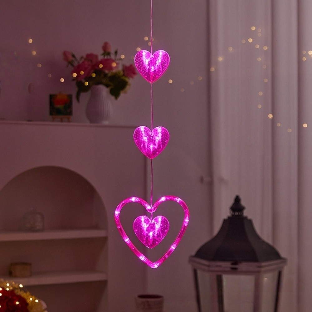Creative Heart Curtain Fairy L – обзор и цена Led Fairy String Lights