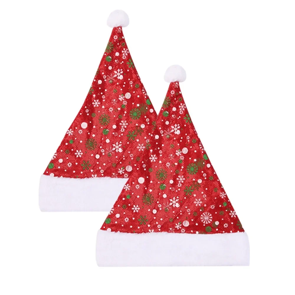 Thick Christmas Hat Red Checke – обзор и цена Santa Hat Plush