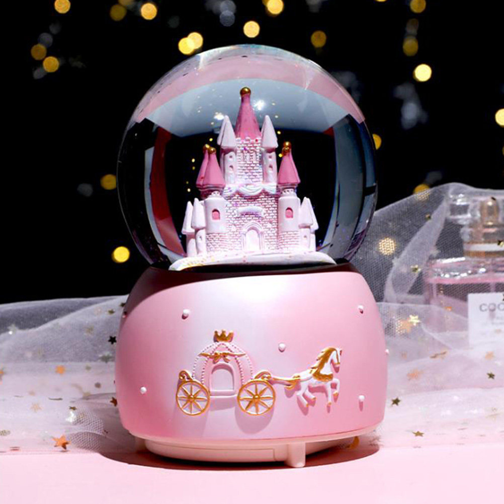 1Pcs Music Snow Globe Desktop  – обзор и цена Snow Globe Musical