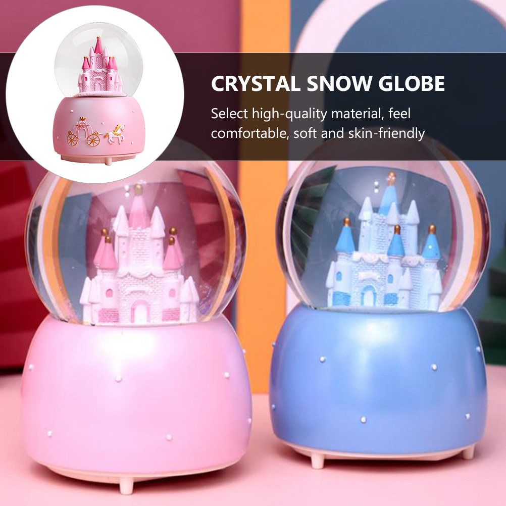 1Pcs Music Snow Globe Desktop  – обзор и цена Snow Globe Musical