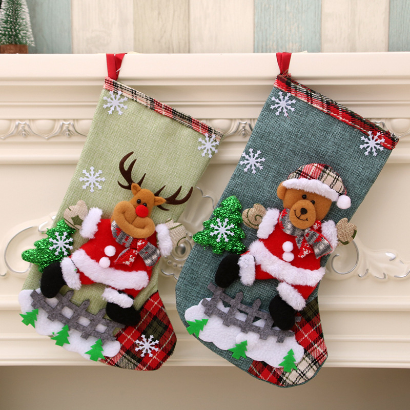 31cm Large Christmas Stockings – обзор и цена Christmas Stocking Hanging