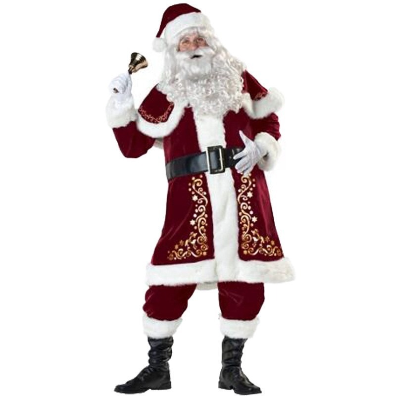 Santa Claus Costume Women Men  – обзор и цена Elf Costume Christmas