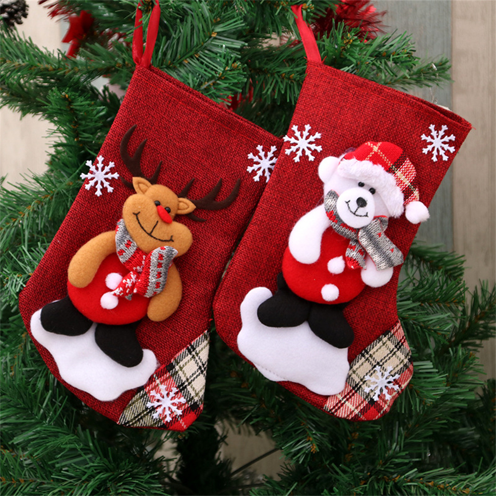 Linen Christmas Stockings Gift – обзор и цена Christmas Stocking Hanging