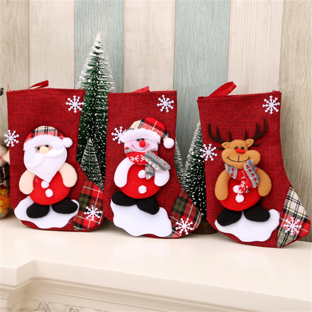 Linen Christmas Stockings Gift – обзор и цена Christmas Stocking Hanging