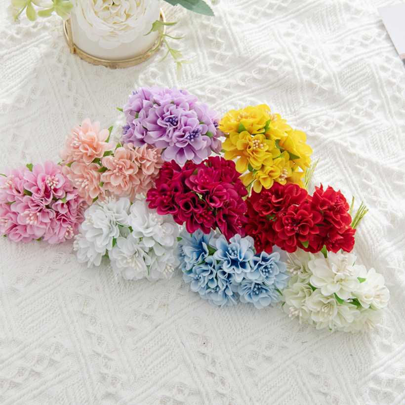 18Pcs Artificial Flowers Stame – обзор и цена Christmas Wreath Fake