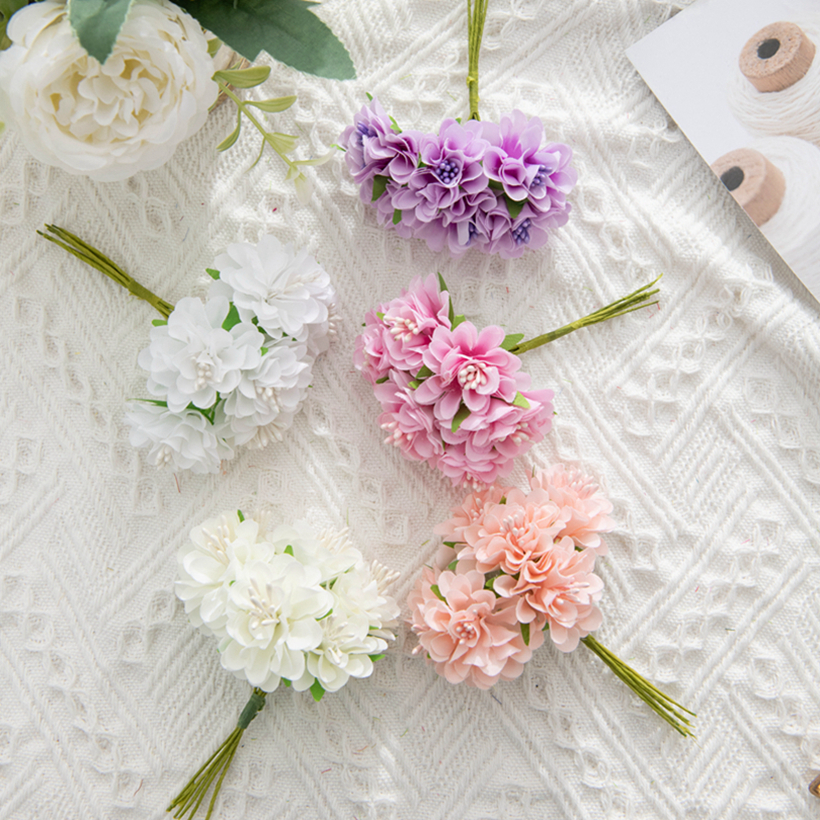 18Pcs Artificial Flowers Stame – обзор и цена Christmas Wreath Fake
