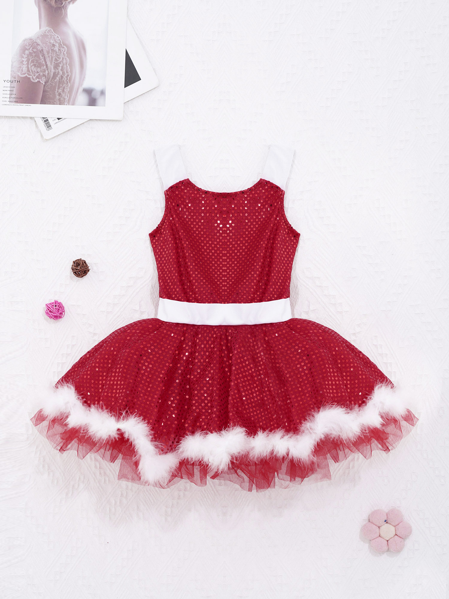 Kids Girls Christmas Figure Sk – обзор и цена Elf Costume Christmas