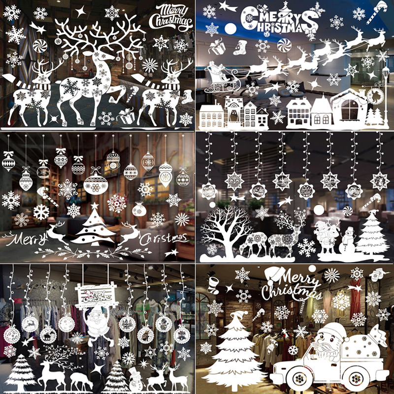 Merry Christmas Decoration Win – обзор и цена Snowflake Window Decal