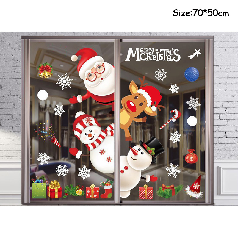 Merry Christmas Decoration Win – обзор и цена Snowflake Window Decal