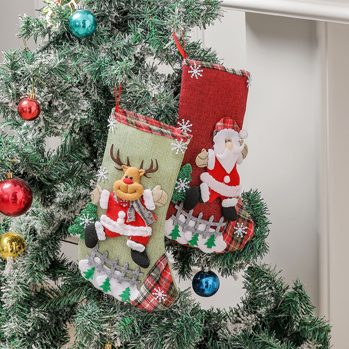 Christmas Stockings Cute Large – обзор и цена Christmas Stocking Hanging