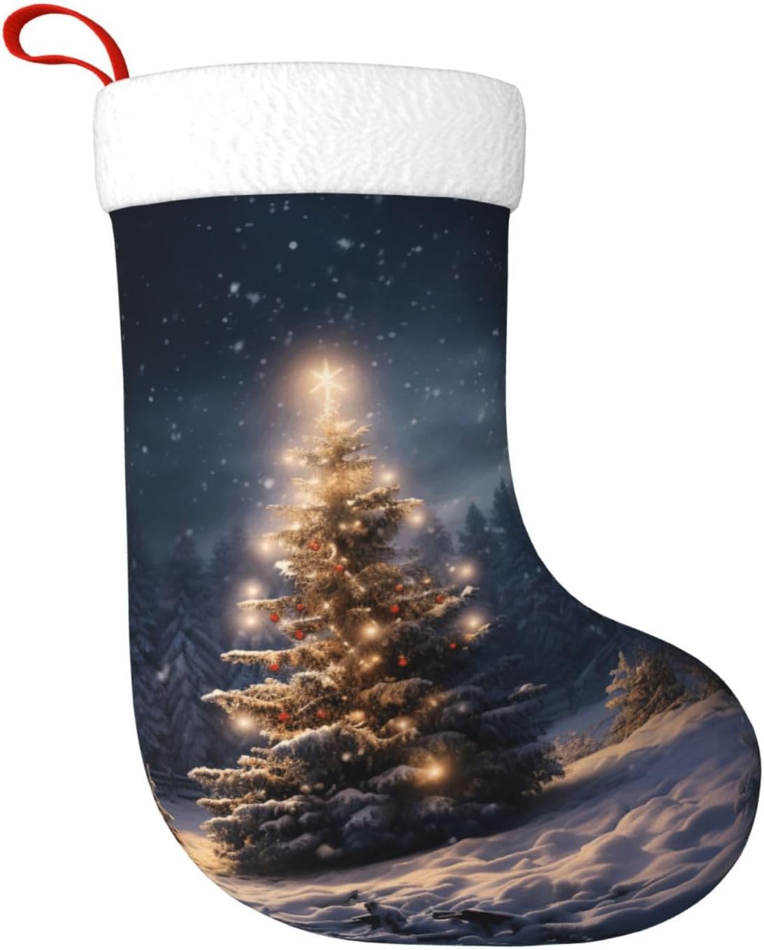 Christmas Tree Snow gift Stock – обзор и цена Christmas Stocking Hanging
