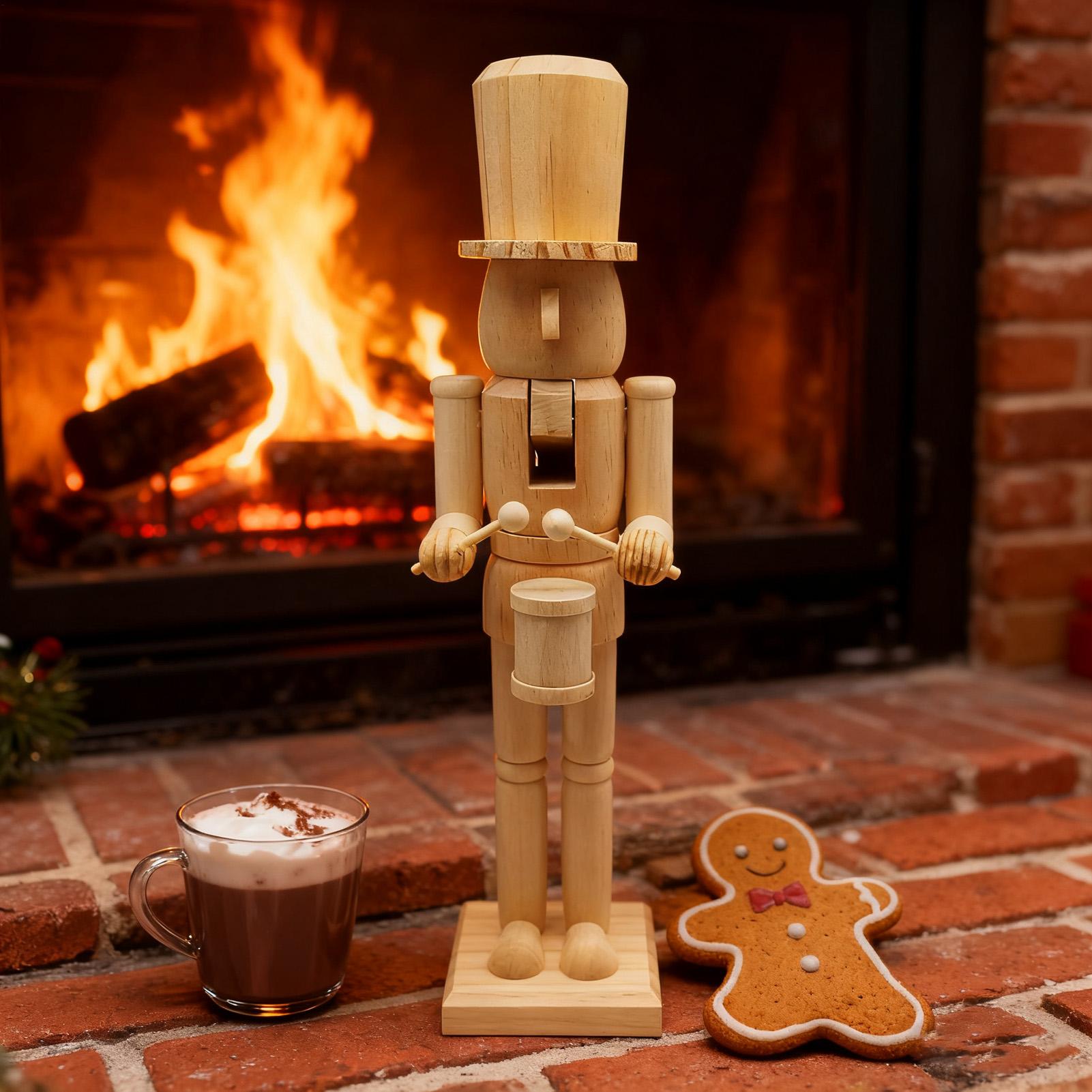 Nutcracker Decor 38cm Wooden F – обзор и цена Nutcracker Figurine