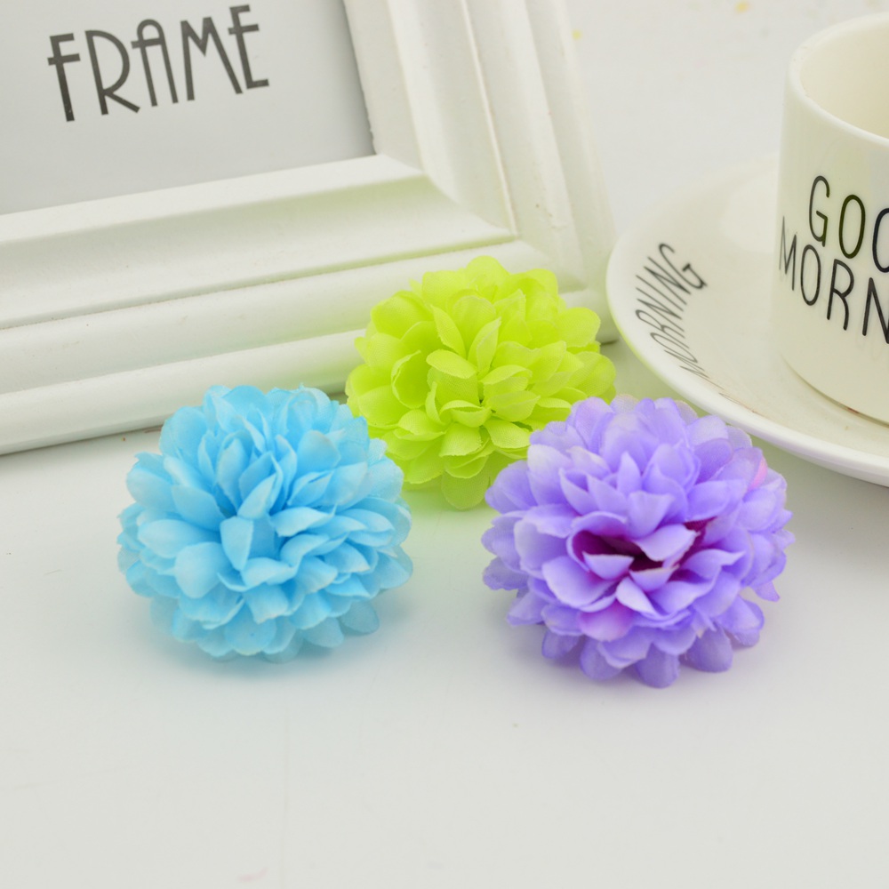 200PCS 5CM Silk Chrysanthemum  – обзор и цена Christmas Wreath Fake