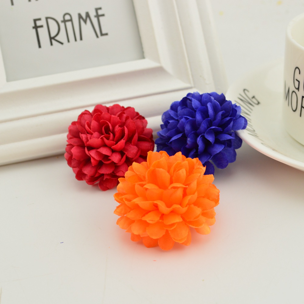 200PCS 5CM Silk Chrysanthemum  – обзор и цена Christmas Wreath Fake