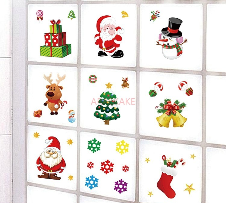 1PCS Removable Christmas Stati – обзор и цена Snowflake Window Decal