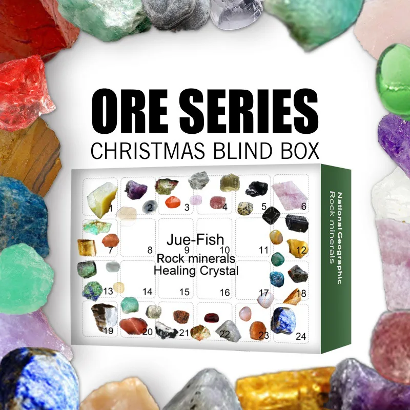 Stone Rock Mineral Collection  – обзор и цена Advent Calendar Gift