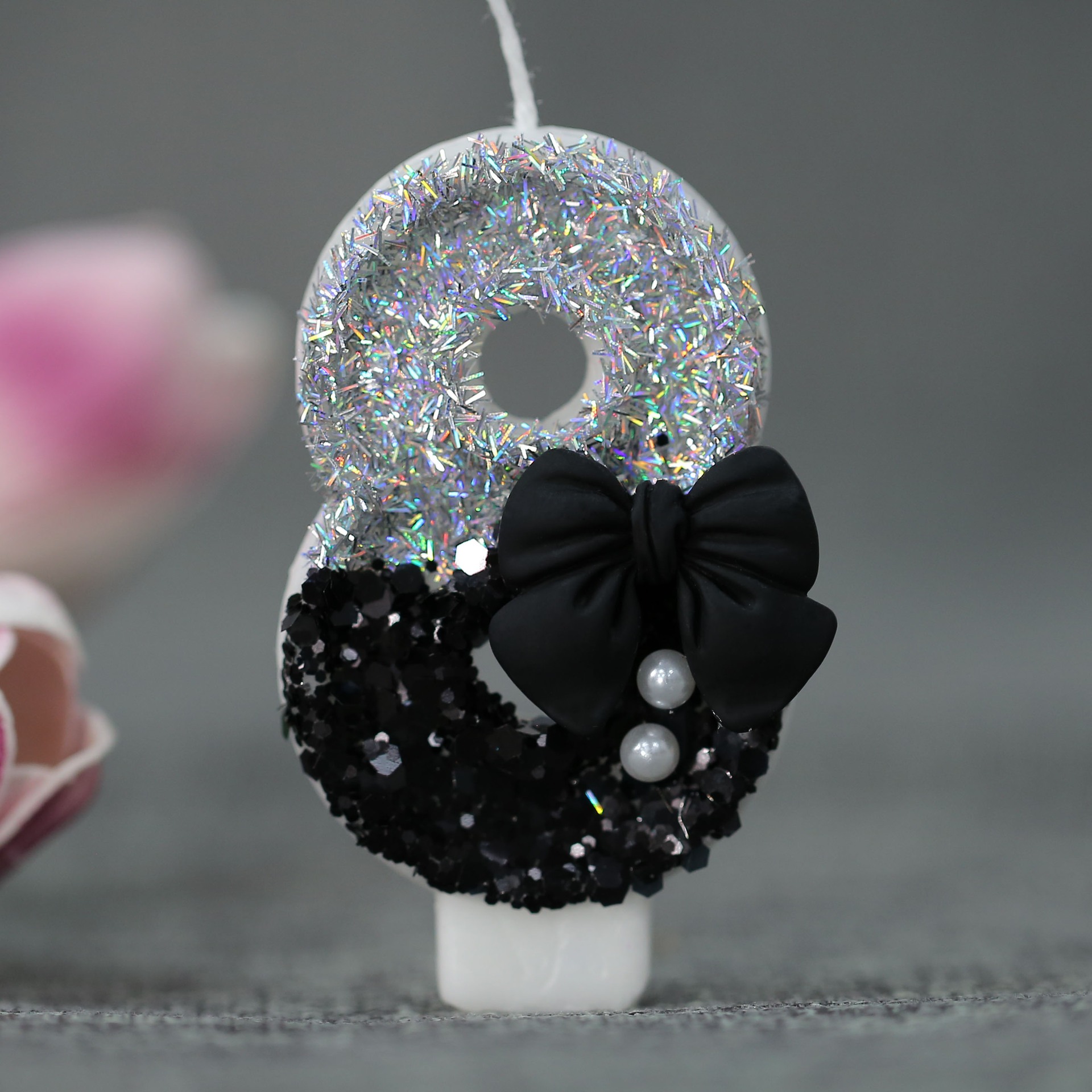 Midnight Bow & Pearl 0-9 Numbe – обзор и цена Holiday Candle Set
