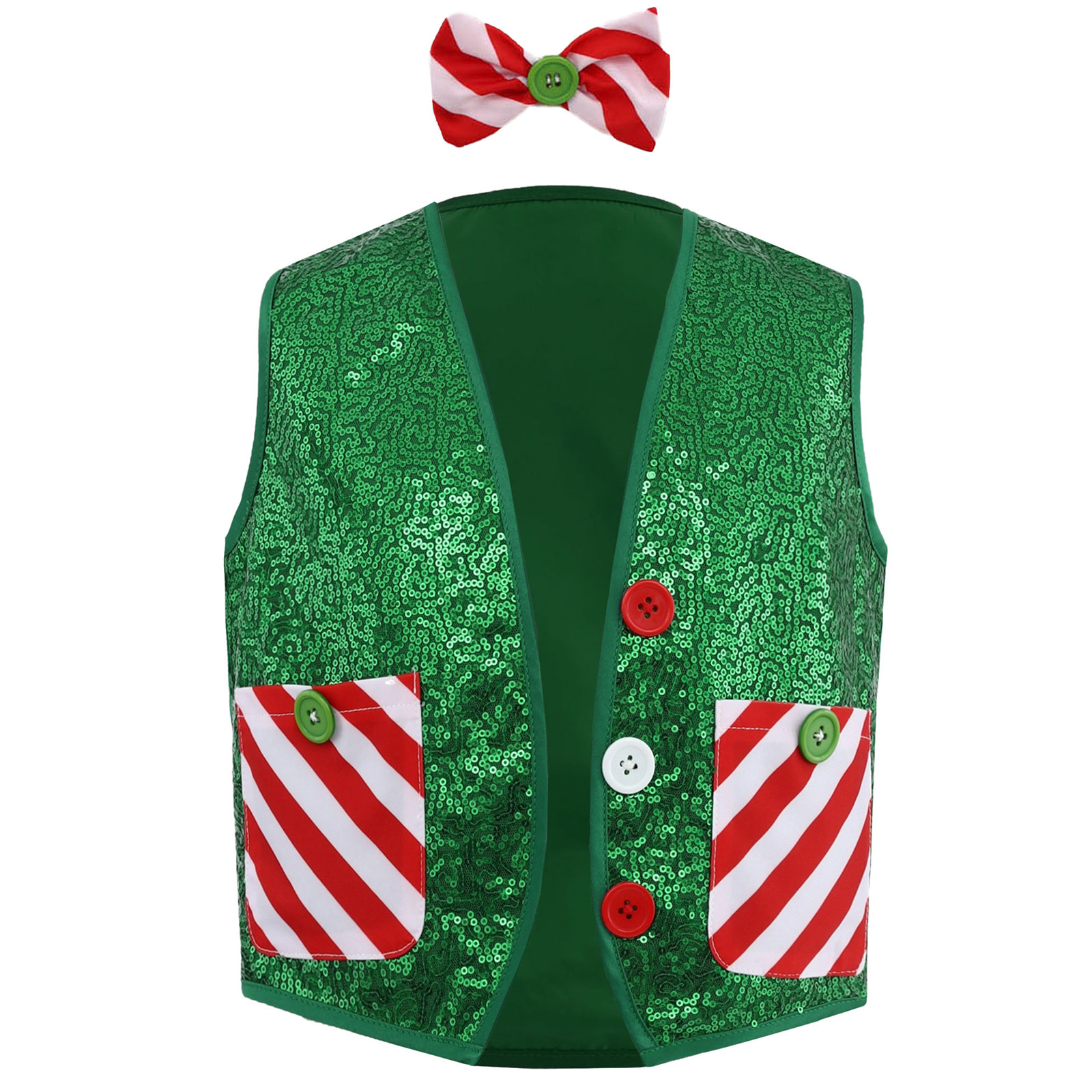 Boys Girls Christmas Shiny Seq – обзор и цена Elf Costume Christmas