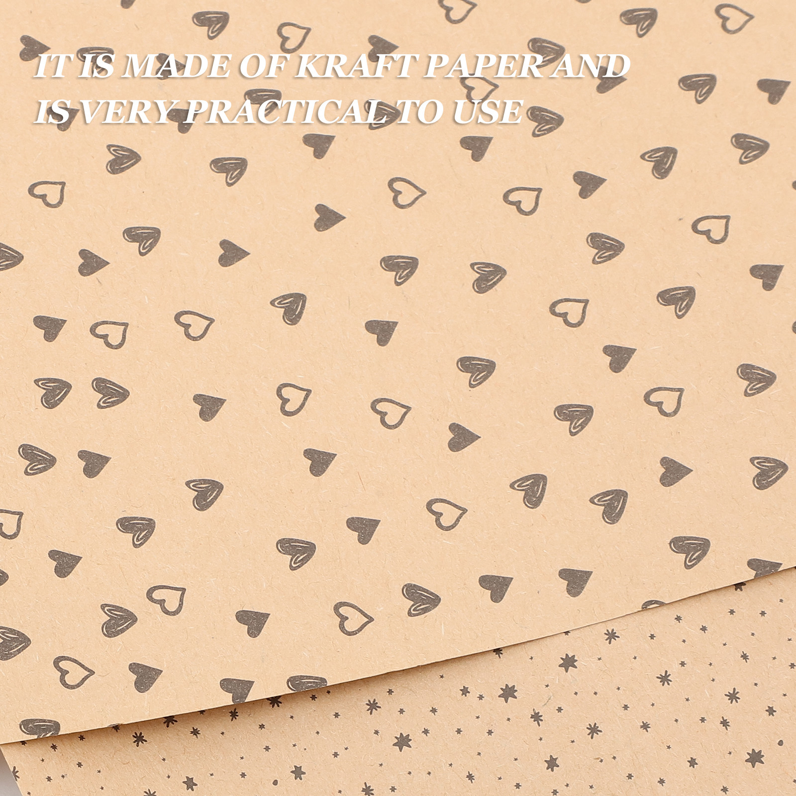8Pcs Brown Kraft Gift Wrap Pap – обзор и цена Gift Box Wrap Set