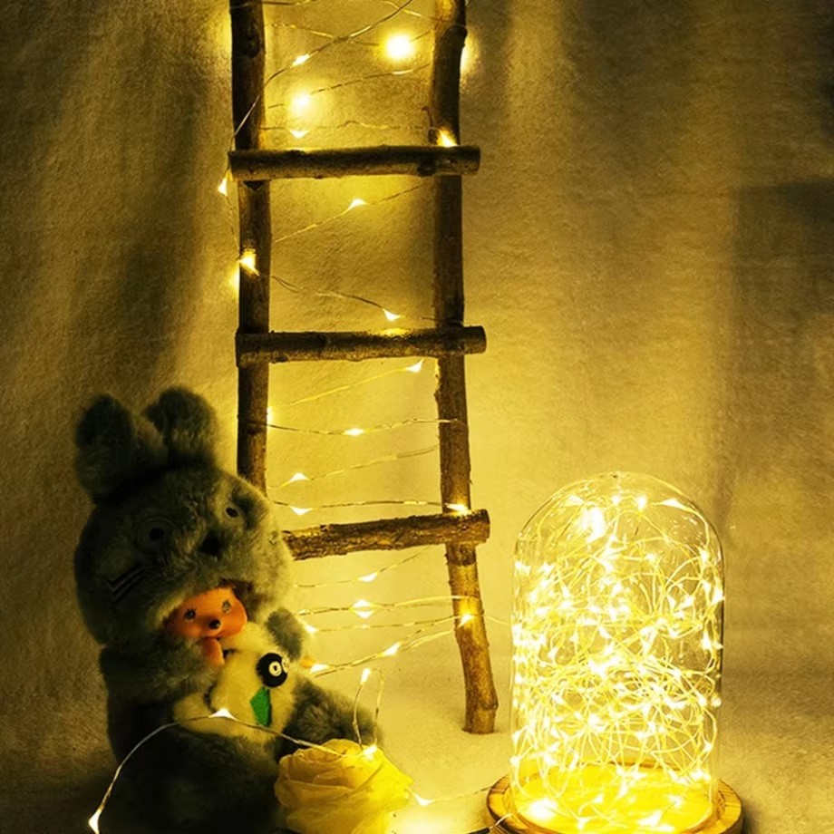 3PCS 5/10/20M Copper Wire LED  – обзор и цена Led Fairy String Lights