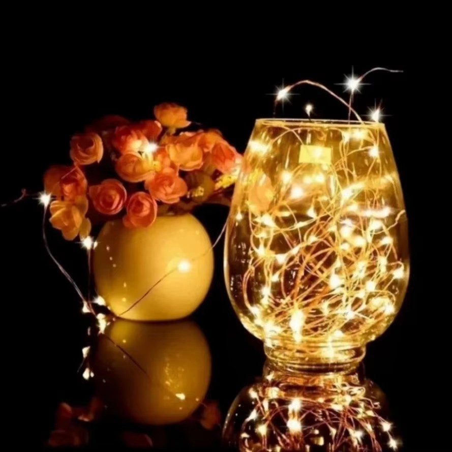 3PCS 5/10/20M Copper Wire LED  – обзор и цена Led Fairy String Lights