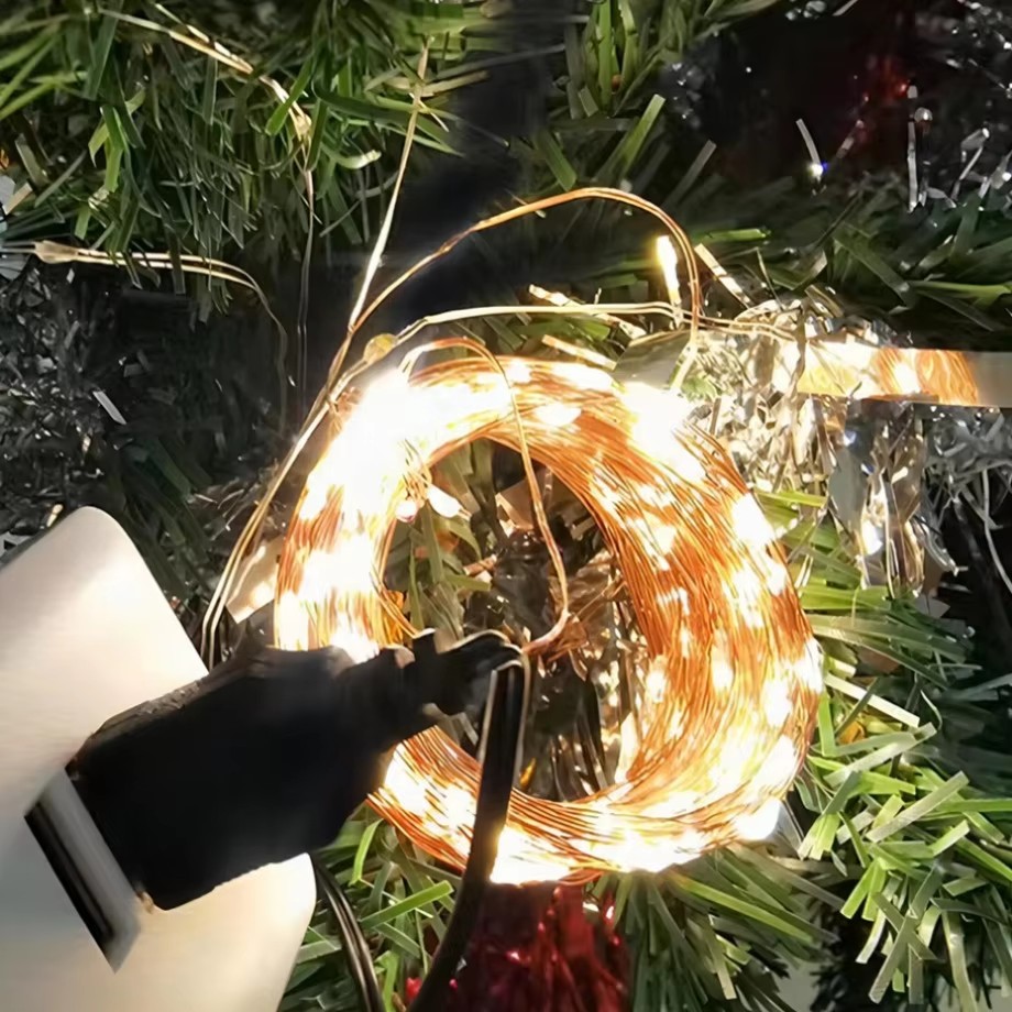 3PCS 5/10/20M Copper Wire LED  – обзор и цена Led Fairy String Lights