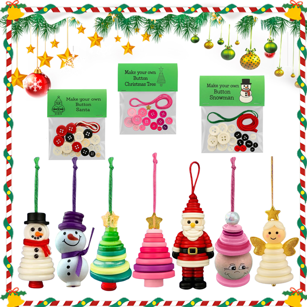 DIY Button Snowman Ornament Ki – обзор и цена Christmas Stocking Hanging