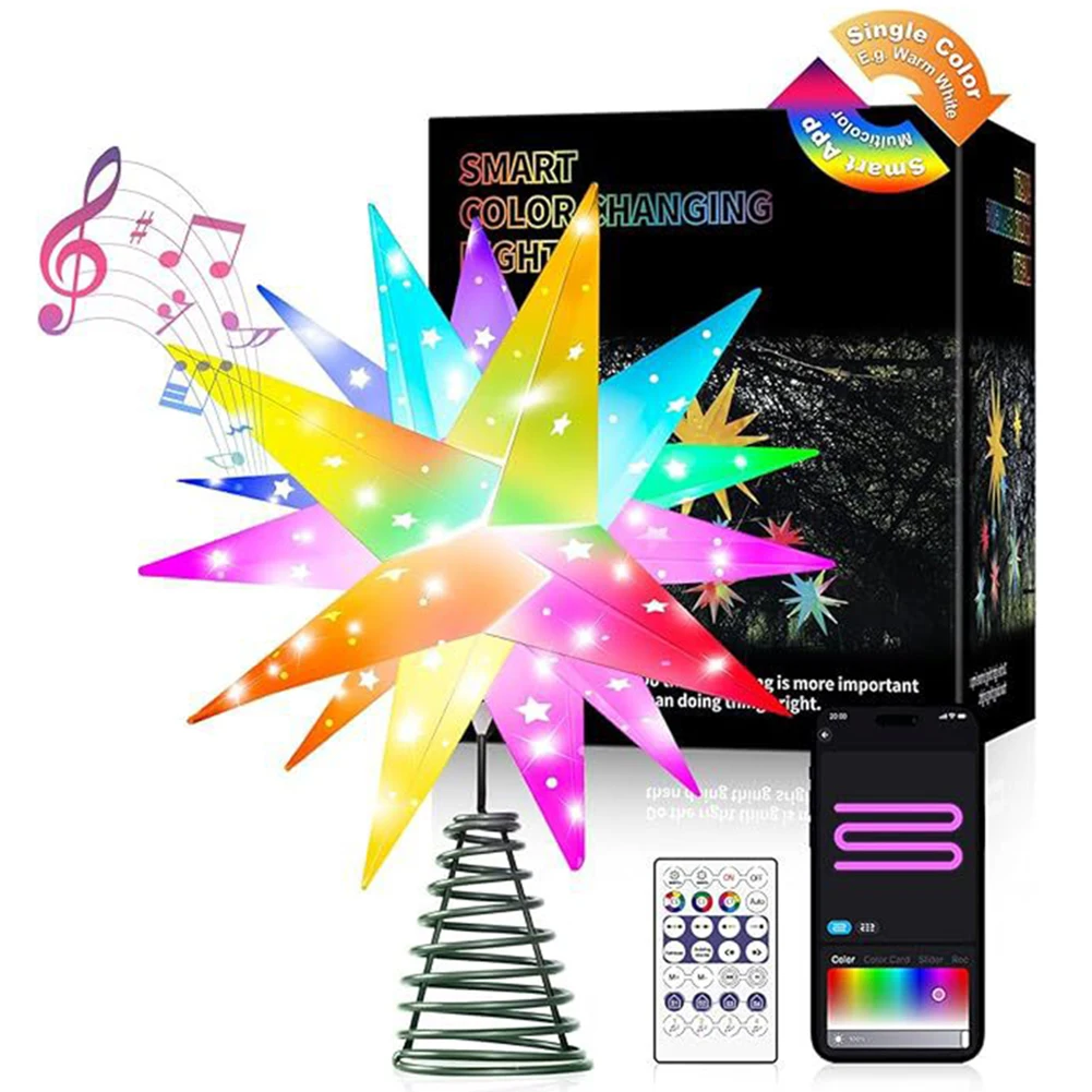 25/40/50/60CM Christmas Star L – обзор и цена Star Tree Topper