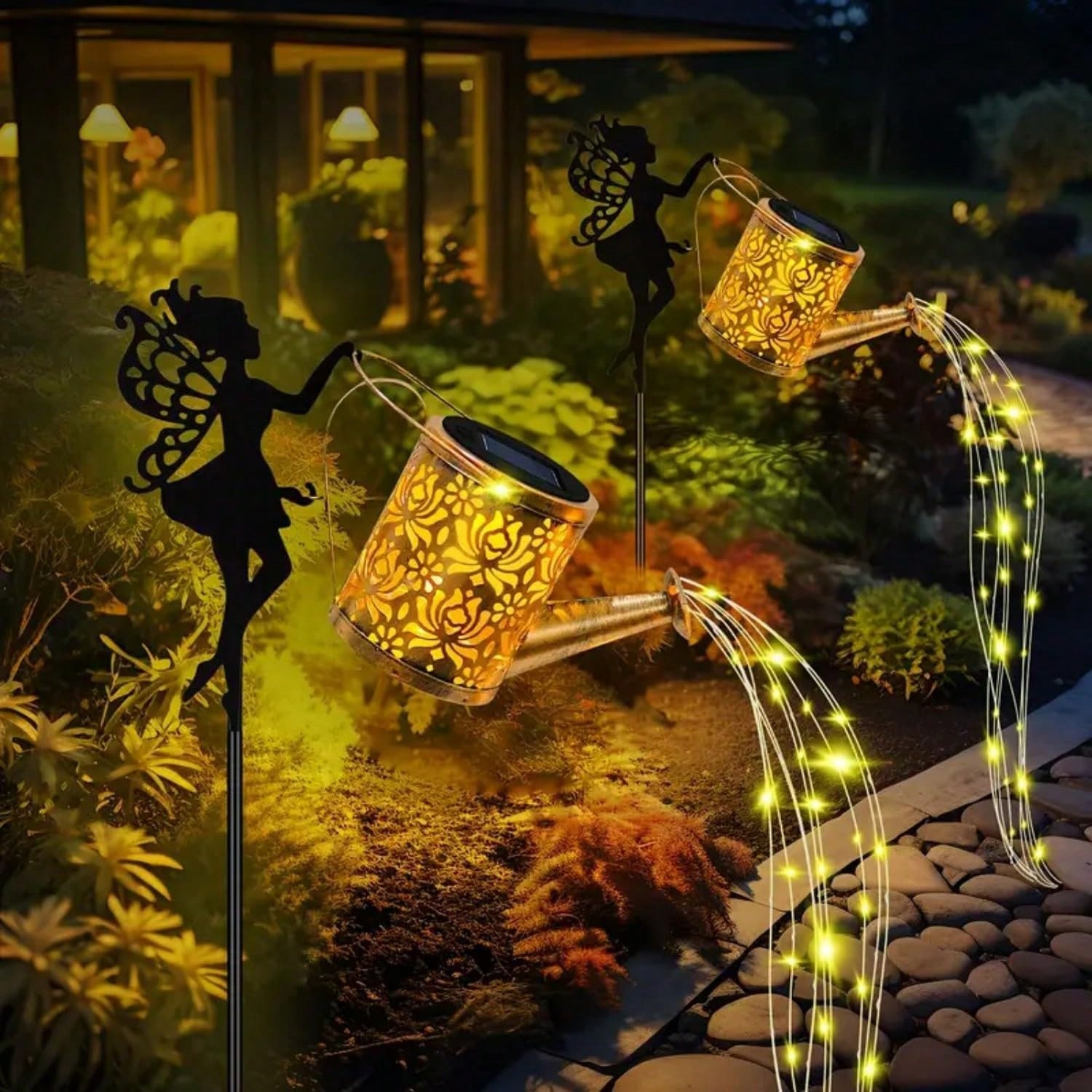 1 PC Solar Outdoor Fairy Water – обзор и цена Christmas Lights Outdoor