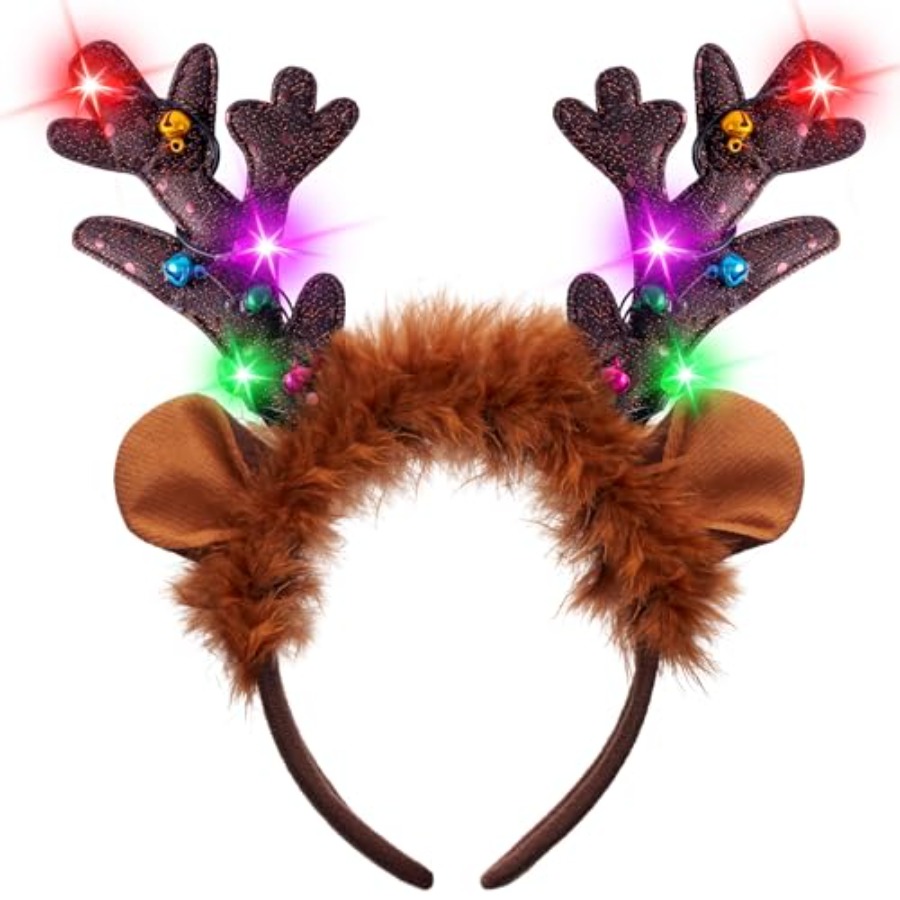 JOYIN Christmas 4PCS Reindeer  – обзор и цена Reindeer Antlers Headband