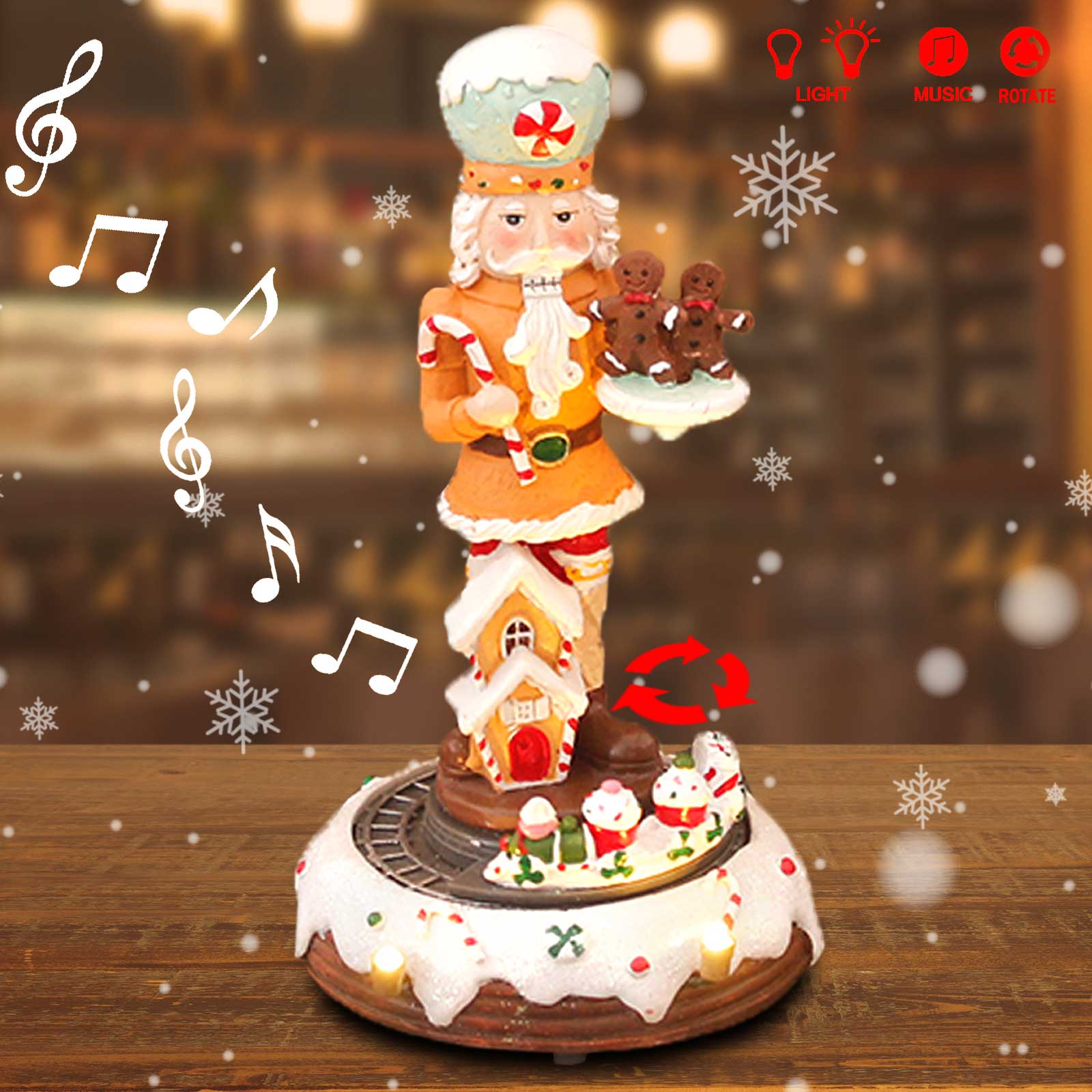 Christmas Gingerbread Nutcrack – обзор и цена Nutcracker Figurine