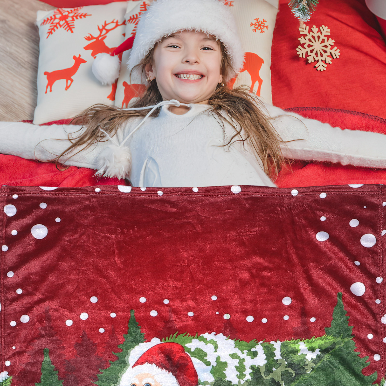 Charming Christmas Throw Blank – обзор и цена Christmas Throw Blanket