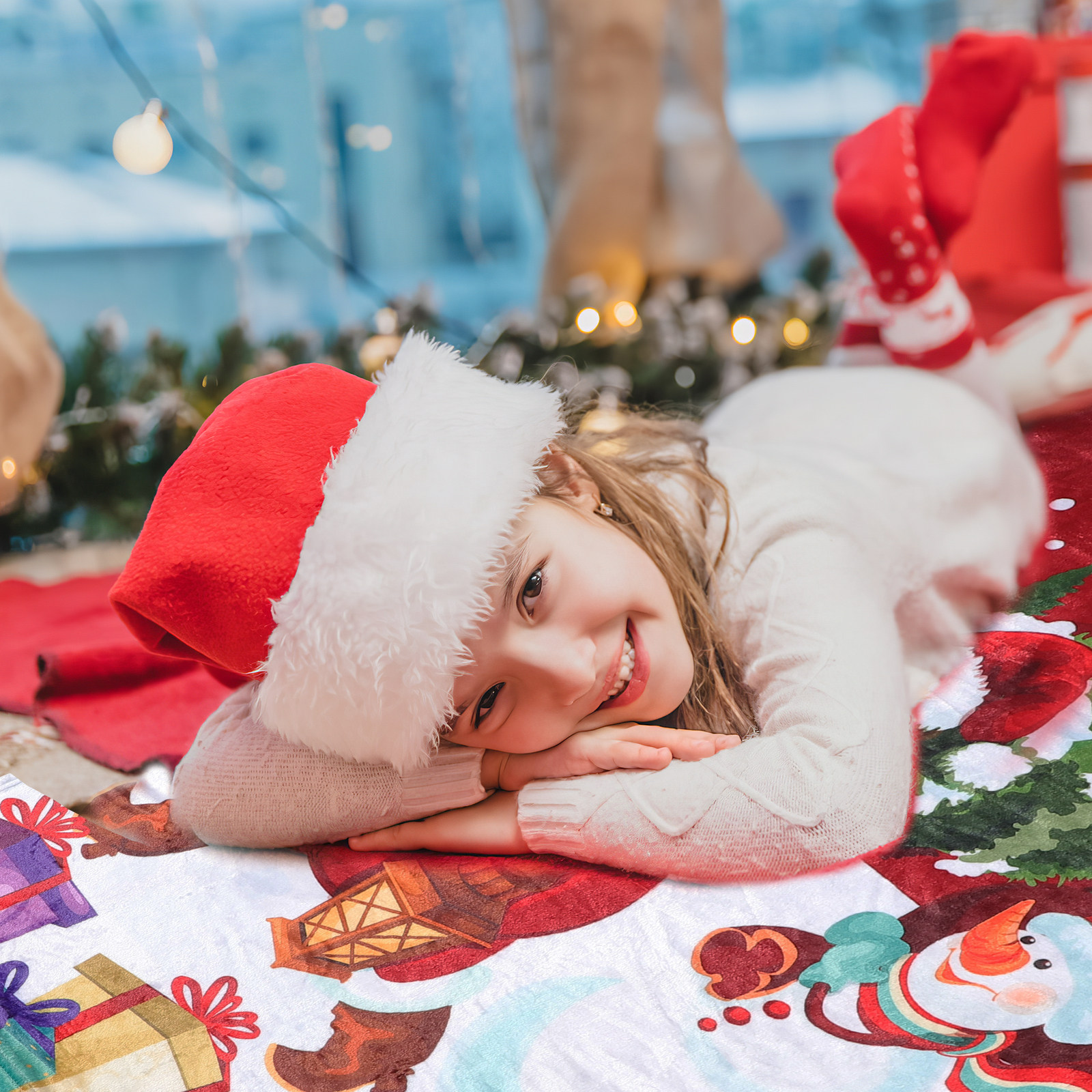 Charming Christmas Throw Blank – обзор и цена Christmas Throw Blanket