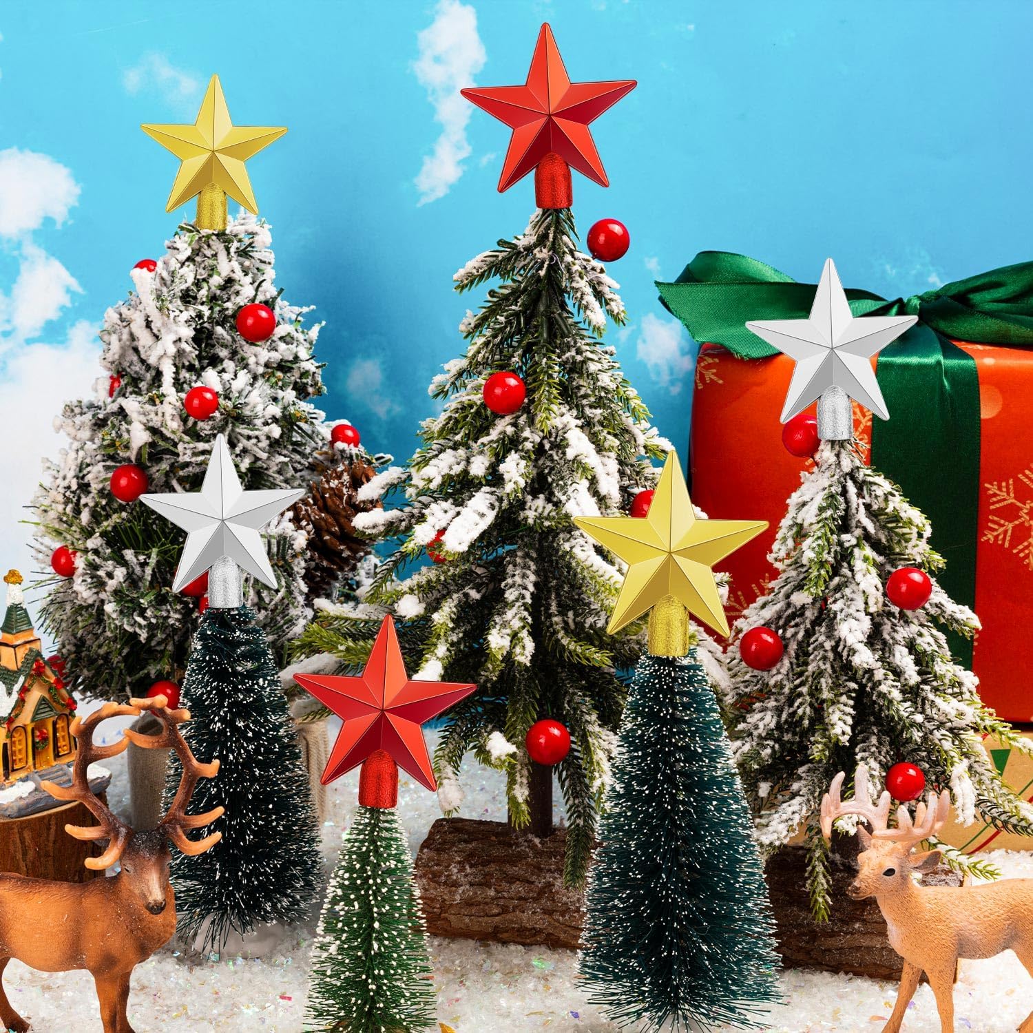Mini Christmas Tree Topper Sma – обзор и цена Star Tree Topper
