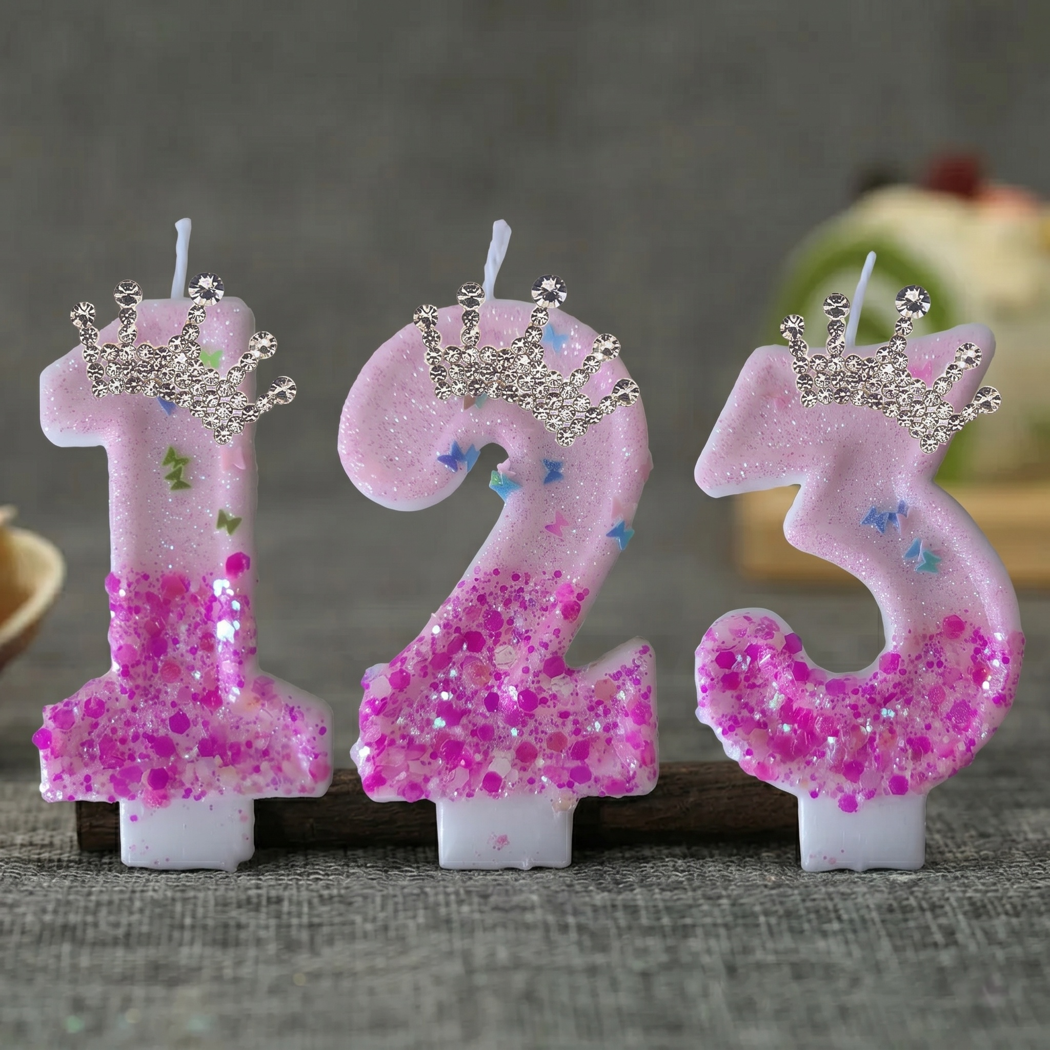 Pink Rose Red Sequins Dual Col – обзор и цена Holiday Candle Set